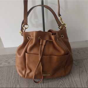 NWOT Coach cross body bucket bag